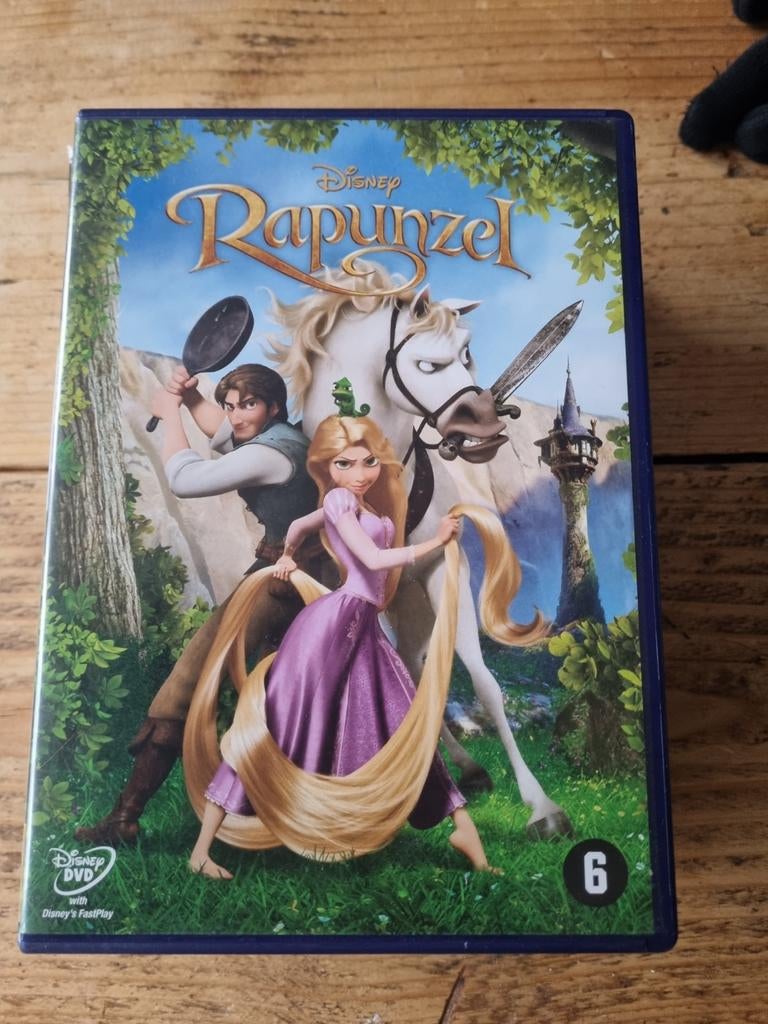 Rapunzel DVD - Disney Klassieker, Avontuur, Alle leeftijden, Ophalen of Verzenden, Zo goed als nieuw