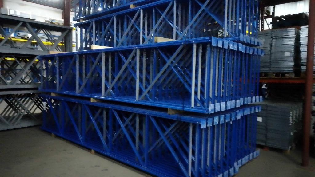Meta (Thyssen) Palletstelling 610cm hoog (GEBRUIKT), Ophalen of Verzenden, Gebruikt