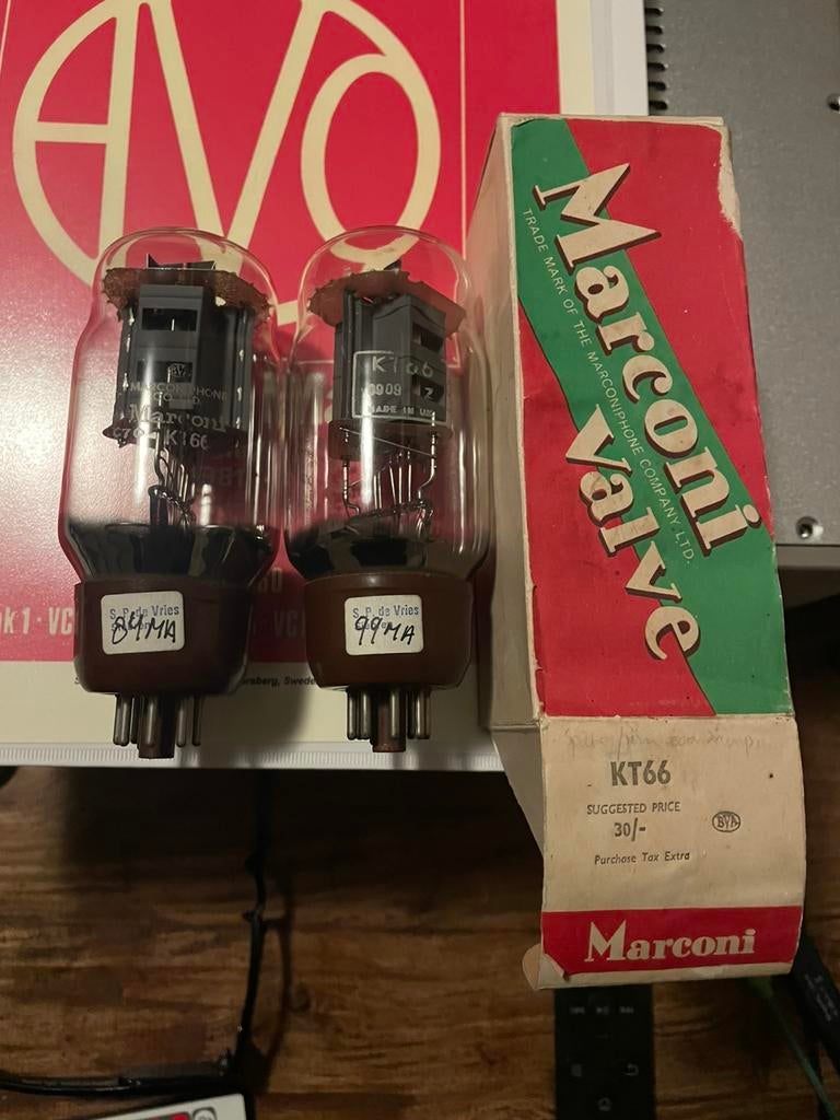 marconi gecovalve/gec kt66, Ophalen of Verzenden, Buis of Buizen