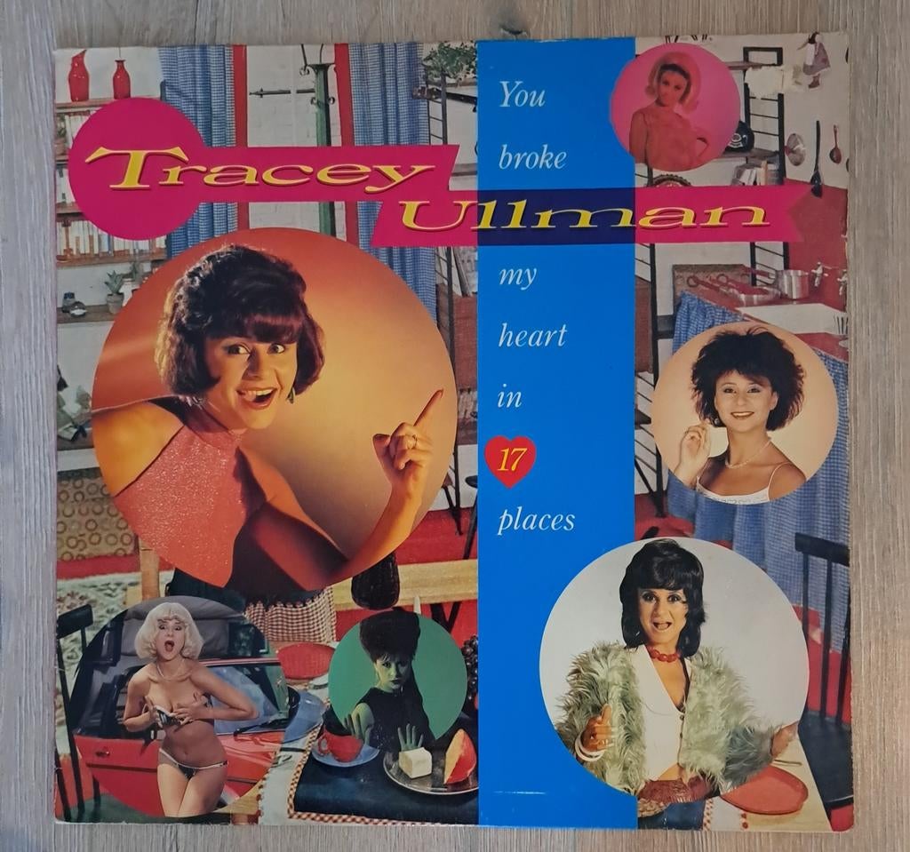 LP Tracey Ullman - You Broke My Heart In 17 Places LP, Ophalen of Verzenden, Gebruikt, 12 inch, Poprock