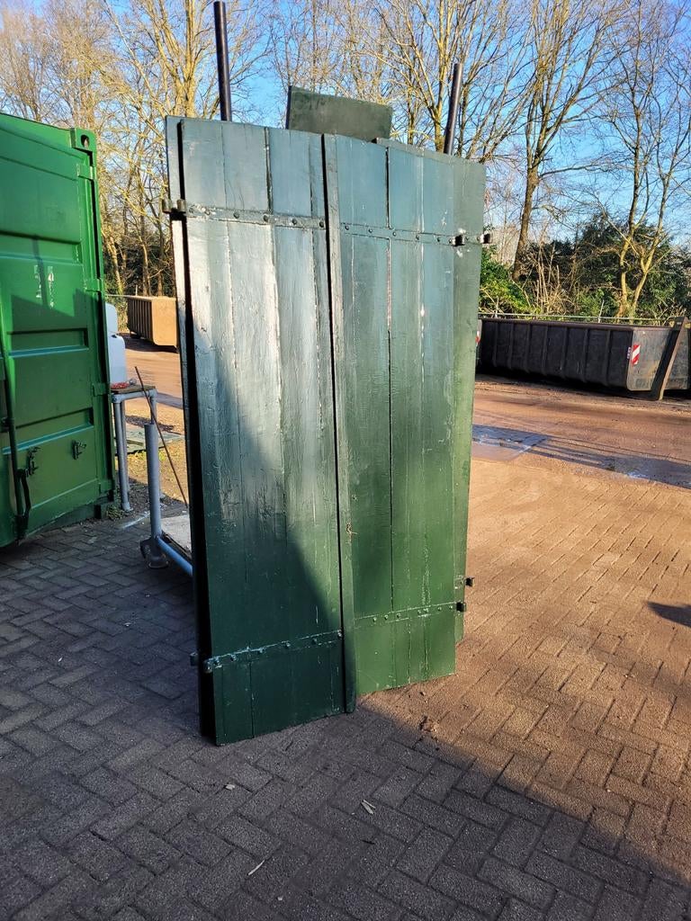 2 x set houten raamluiken, Ophalen of Verzenden, Zo goed als nieuw, Hout, Raamkozijn