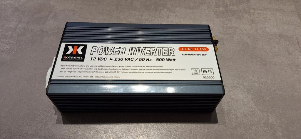 Power Inverter 500W Kotronic, Ophalen, Gebruikt