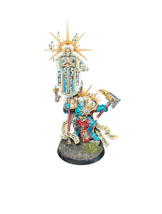 Warhammer Age of Sigmar Stormcast Eternals Lord Relictor, Hobby en Vrije tijd, Wargaming, Zo goed als nieuw, Warhammer, Ophalen of Verzenden