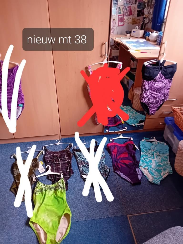 Prothese badpakken mt 38, Kleding | Dames, Ophalen of Verzenden, Nieuw, Overige typen