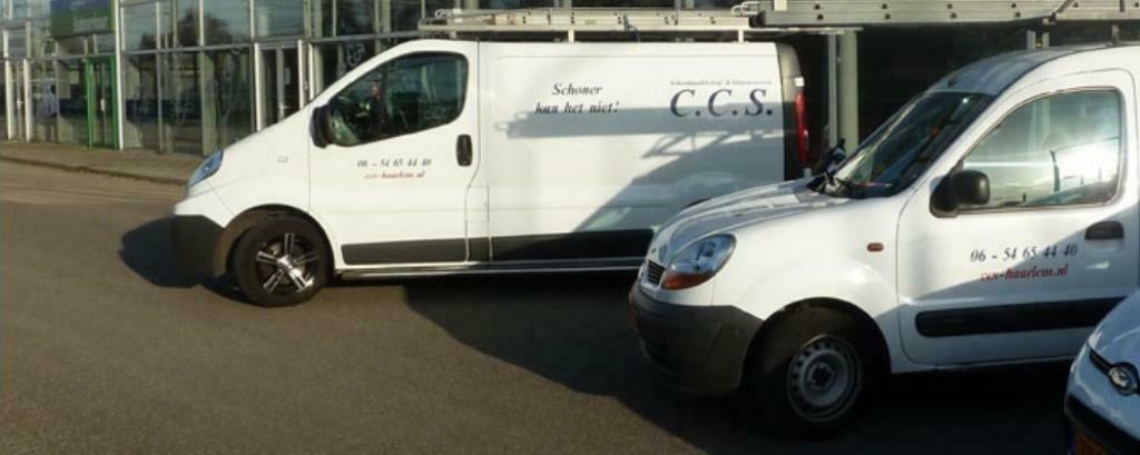 Schoonmaakbedrijf Glazenwasserij C.C.S., Schoonmaken bedrijfsruimte
