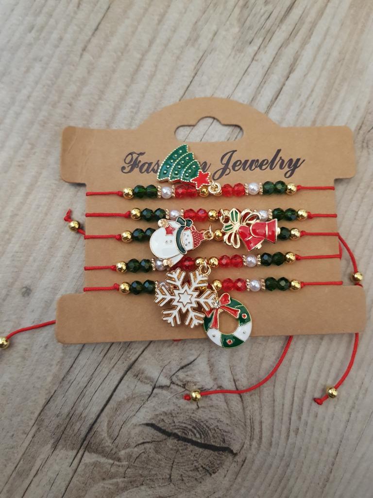 Kerst armbandjes, Diversen, Kerst, Ophalen of Verzenden, Nieuw
