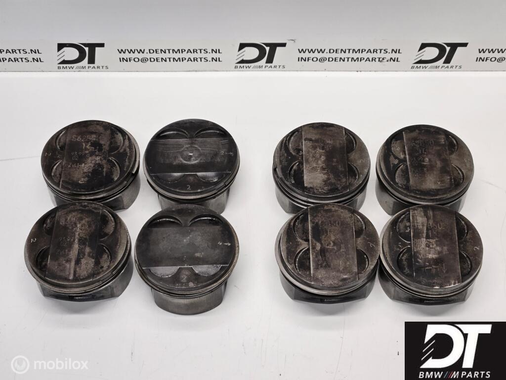 Zuigers BMW M5 E39 S62 V8 S62B50 11257843748, Gebruikt, Ophalen of Verzenden, BMW, BMW