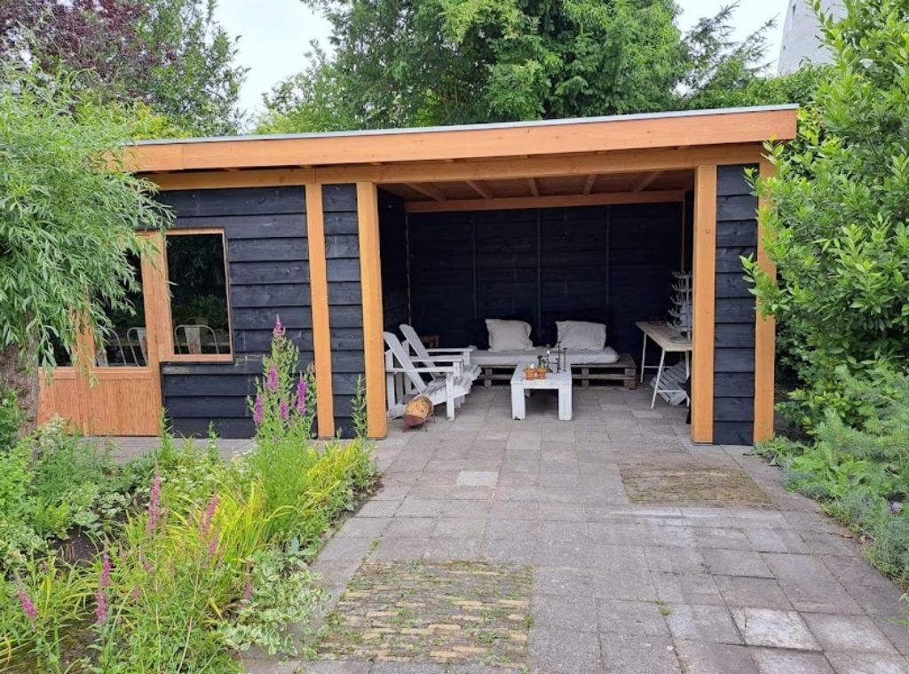 Exclusieve Overkapping Tuinhuis Veranda Carport Kapschuur, Ophalen of Verzenden, Nieuw, Overige typen