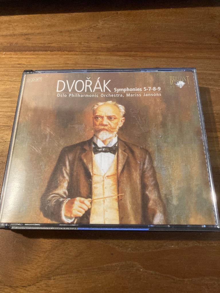 Dvorak - Symphonies 5, 7, 8, 9 (3cd / Mariss Jansons / Oslo, Cd's en Dvd's, Cd's | Klassiek, Gebruikt, Orkest of Ballet, Classicisme