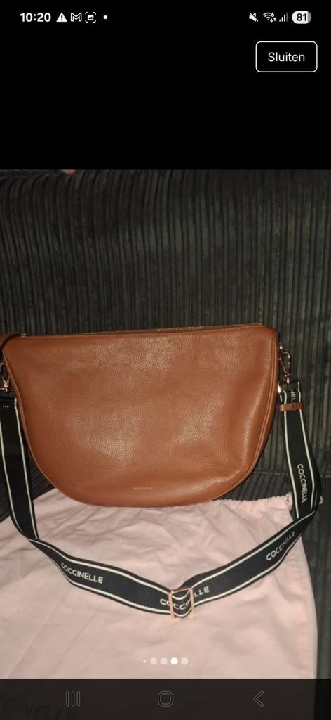 Coccinelle tas nooit gedragen!, Ophalen of Verzenden, Nieuw, Zwart, Overige merken