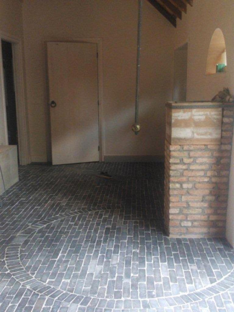 landelijk vloertje van Chinese hardsteen waalsteentjes, Ophalen, Hardsteen, Nieuw, 10 m² of meer