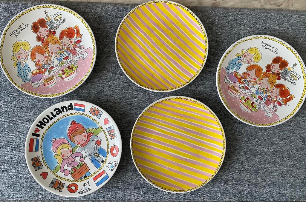 Blond Amsterdam dinerborden, Huis en Inrichting, Keuken | Servies, Gebruikt, Blond Amsterdam, Ophalen of Verzenden, Bord(en)