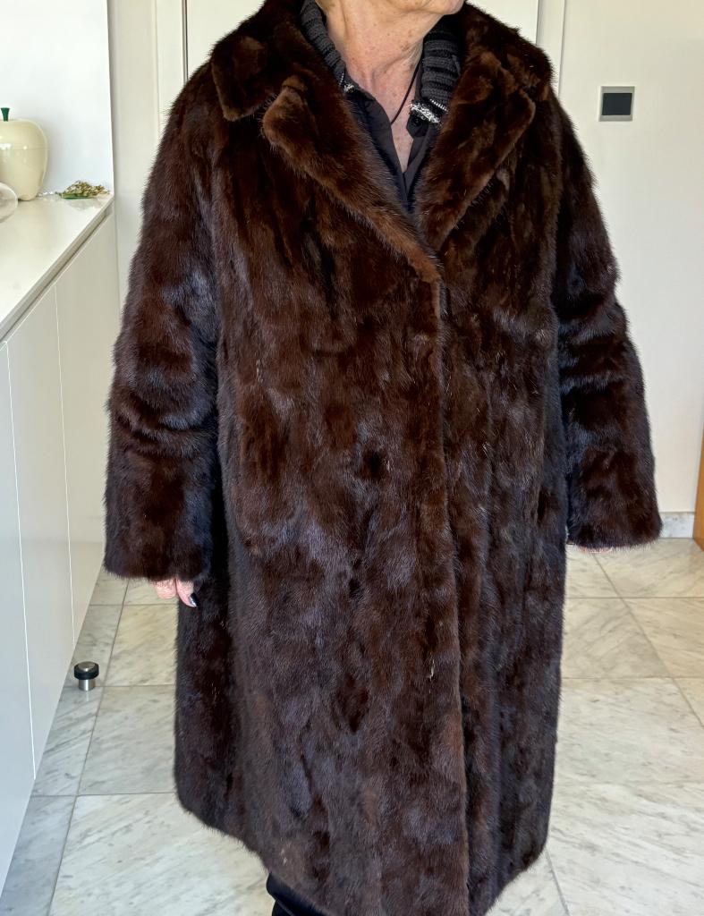 Jas nerts, Kleding | Dames, Jassen | Winter, Ophalen, Gedragen, Maat 42/44 (L), Bruin