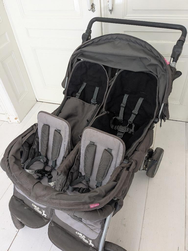 kinderwagen Childweels Vierling, Kinderen en Baby's, Kinderwagens en Combinaties, Gebruikt, Duowagen, Combiwagen, Ophalen