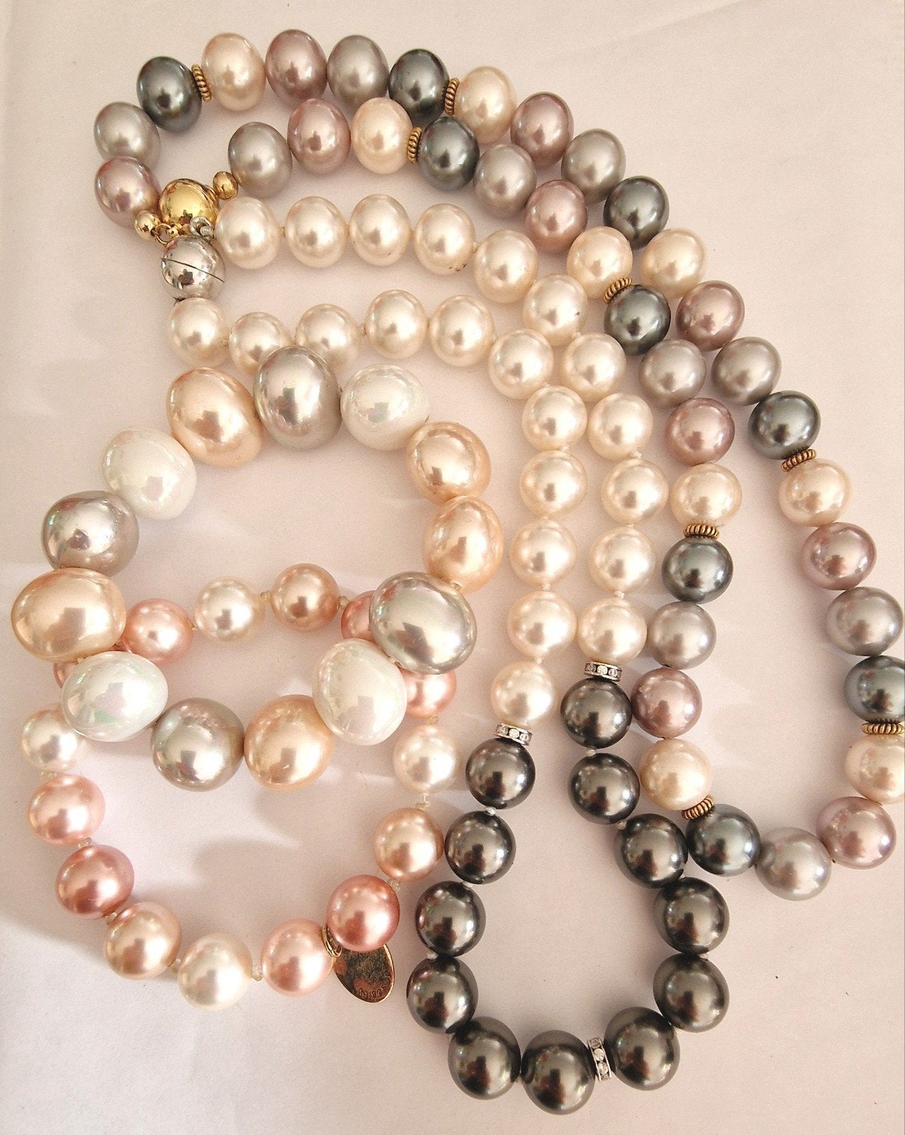 prachtige lot parelsieraden, Sieraden, Tassen en Uiterlijk, Ophalen of Verzenden, Zo goed als nieuw, Zilver, Overige materialen