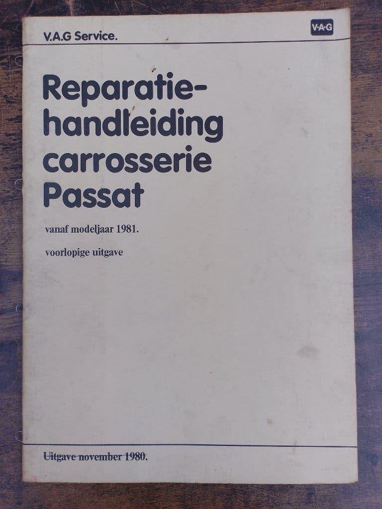 Vw Passat B2 dealer werkplaatsboek Carrosserie reparatie, Ophalen of Verzenden, Gelezen, Volkswagen
