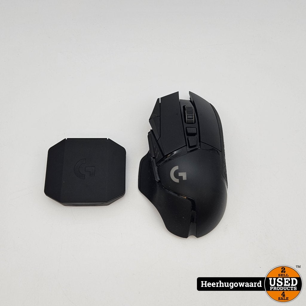 Logitech G502 Lightspeed Muis Compleet in Nette Staat, Computers en Software, Muizen, Logitech, Zo goed als nieuw, Support@logitech.com