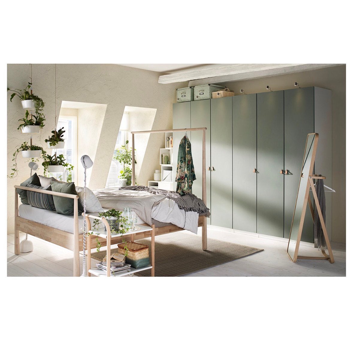 Nieuw Ikea Reinsvoll grijsgroen 50x229 cm, Ophalen, Nieuw, 50 tot 100 cm, Minder dan 100 cm