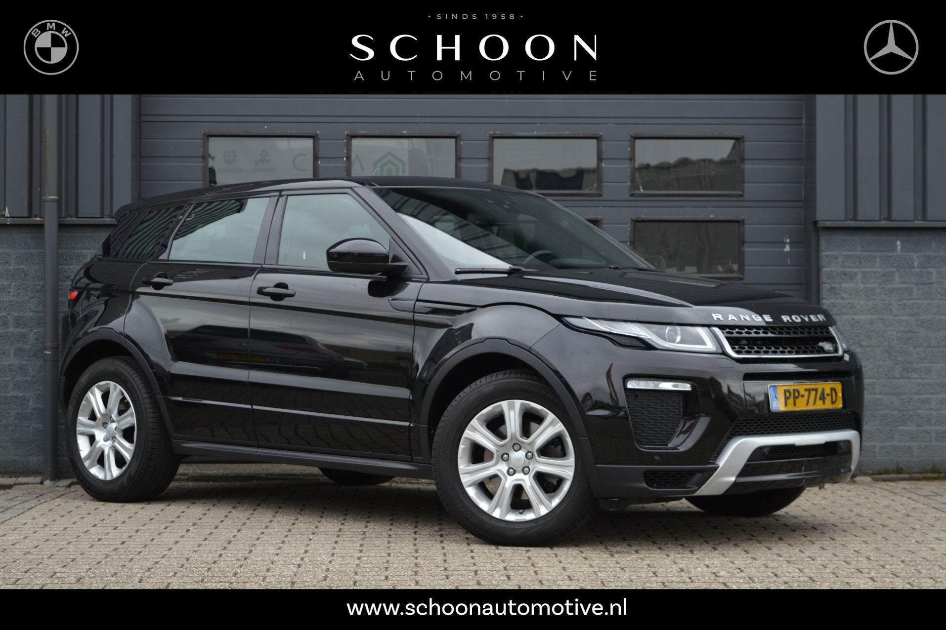 Land Rover Range Rover Evoque 2.0 TD4 Urban Series SE Dynami, Auto's, Automaat, 1998 cc, Gebruikt, Zwart