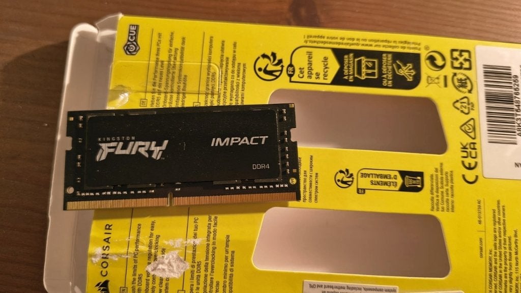 RAM geheugen Kingston FURY Impact 32GB DDR4-3200 CL20 SO-DIM, Computers en Software, Gebruikt, 32 GB, DDR4, Ophalen of Verzenden