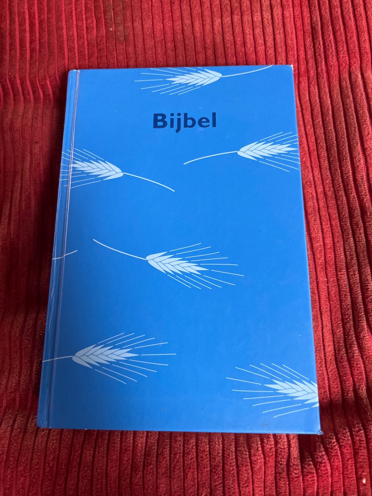 Bijbel - Blauwe editie met kaarten, Boeken, Ophalen of Verzenden, Zo goed als nieuw, Christendom | Katholiek