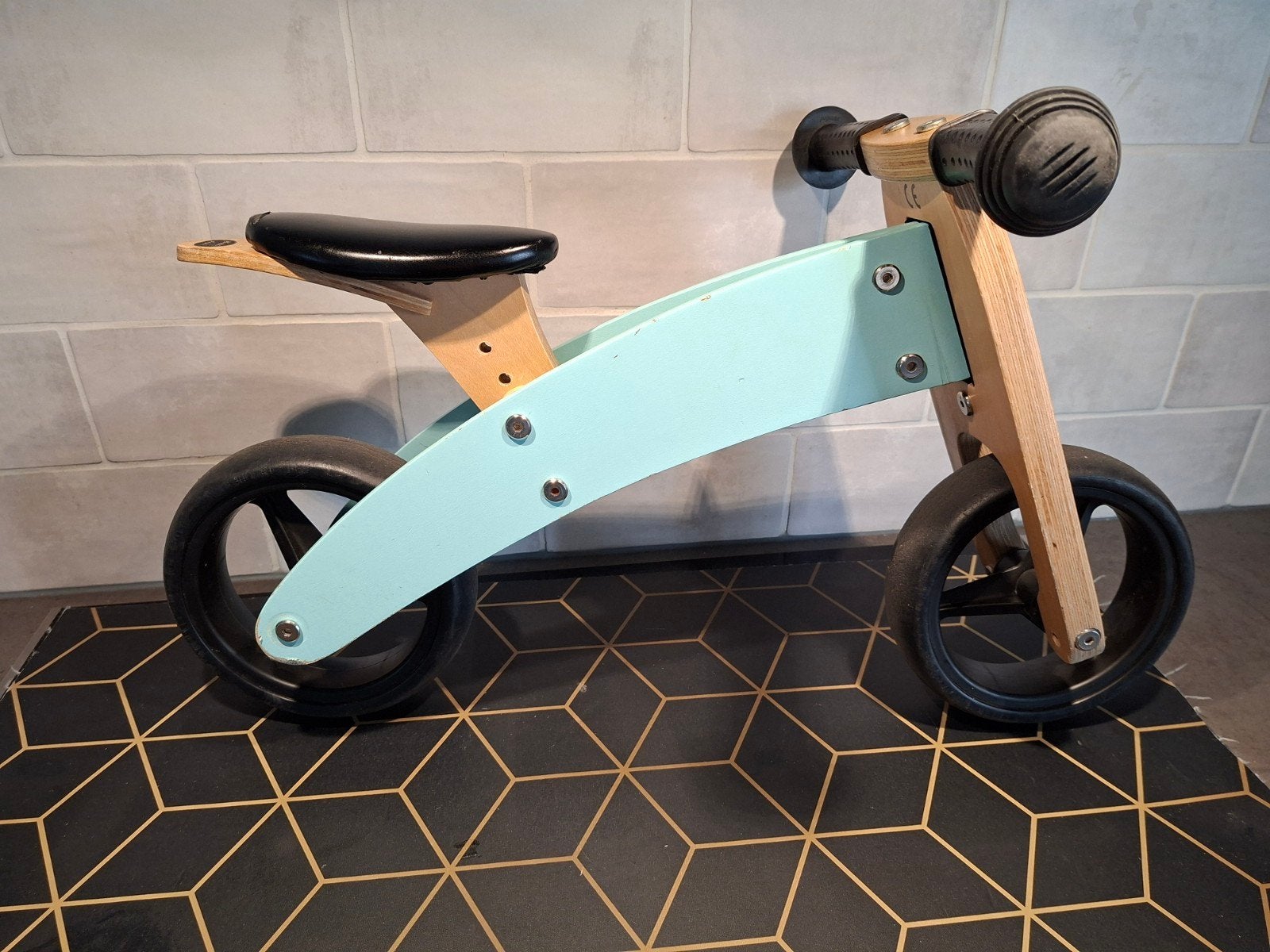 Houten loopfiets., Kinderen en Baby's, Ophalen, Gebruikt, Loopfiets
