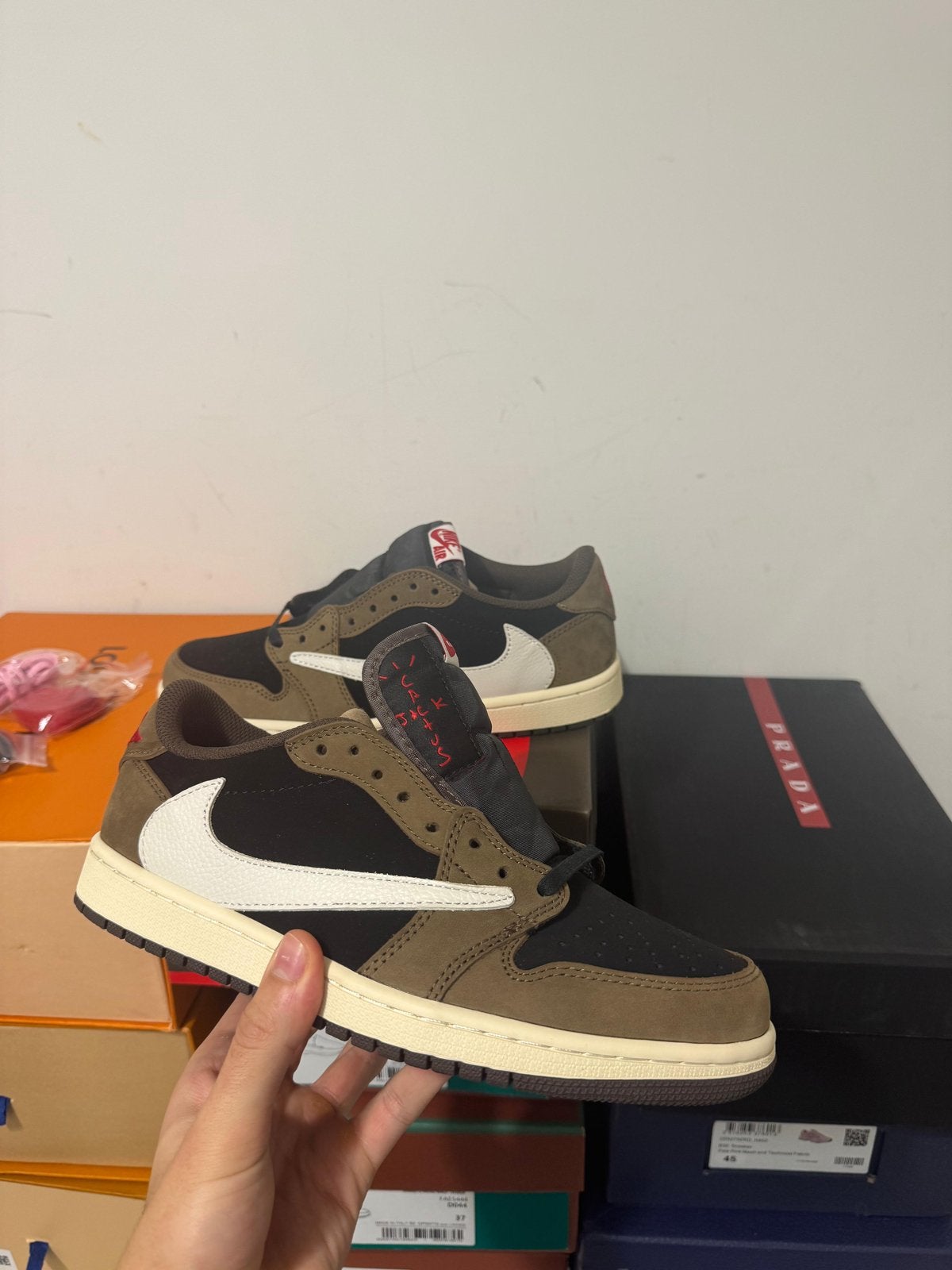 Nike Air Jordan 1 Low Travis Scott ‘Mocha’, Ophalen of Verzenden, Nieuw