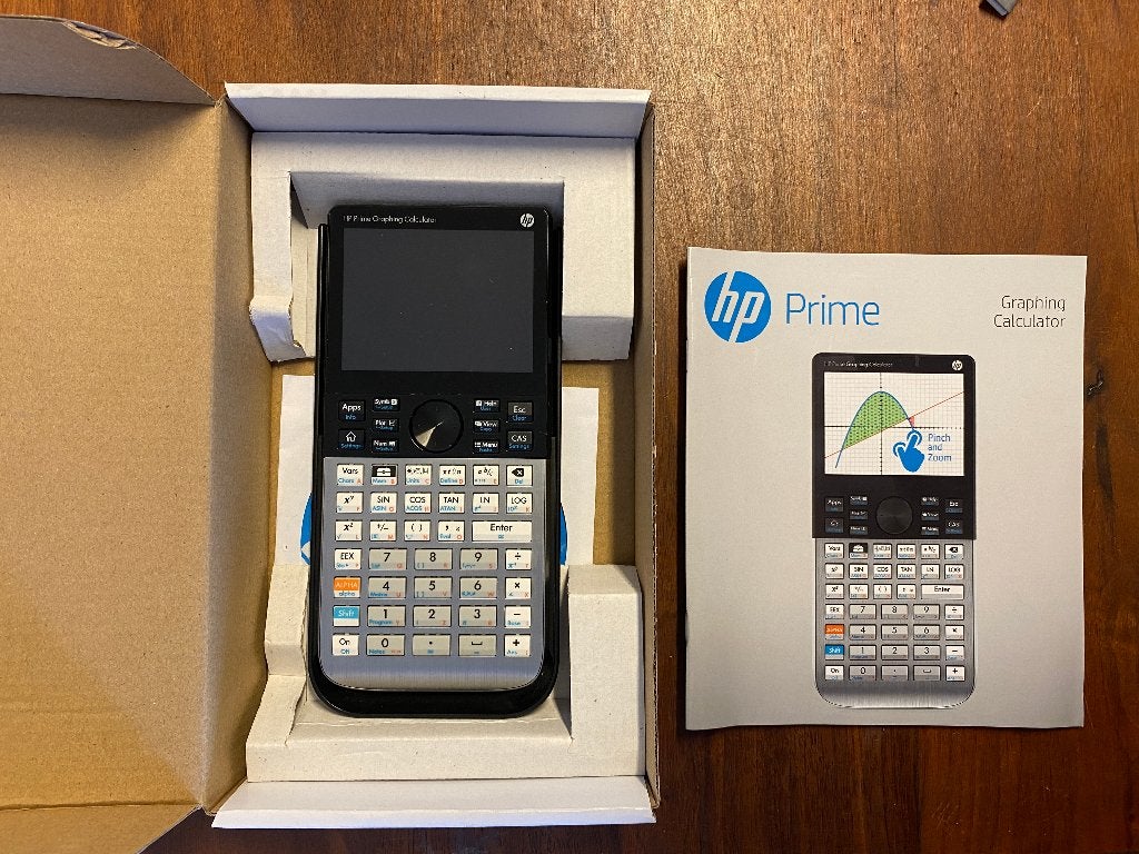 HP Prime Graphing calculator Grafische rekenmachine, Ophalen of Verzenden, Grafische rekenmachine, Zo goed als nieuw
