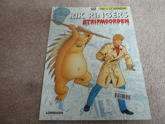 Rik Ringers nr. 62 Stripmoorden 1e druk 2000, Eén stripboek, Ophalen of Verzenden, Zo goed als nieuw