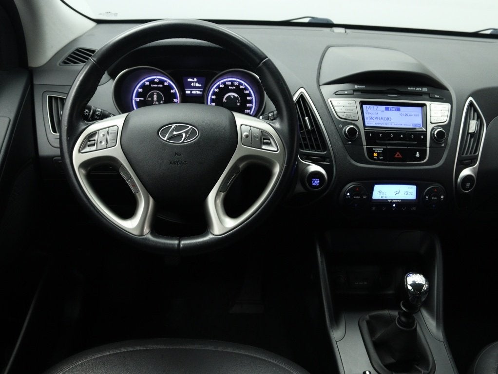 Hyundai ix35 1.6i GDI Style | Trekhaak | Half leder | Cruise, Keurmerk '100% Onderhouden', 135 pk, 4 cilinders, Leder en Stof