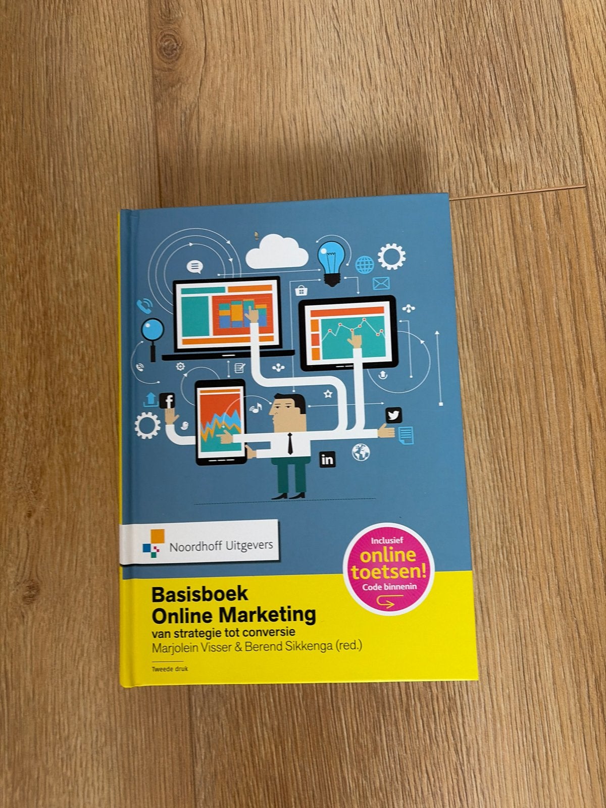 Basisboek Online Marketing - Marjolein Visser, Boeken, Ophalen of Verzenden, Gamma, Zo goed als nieuw, HBO
