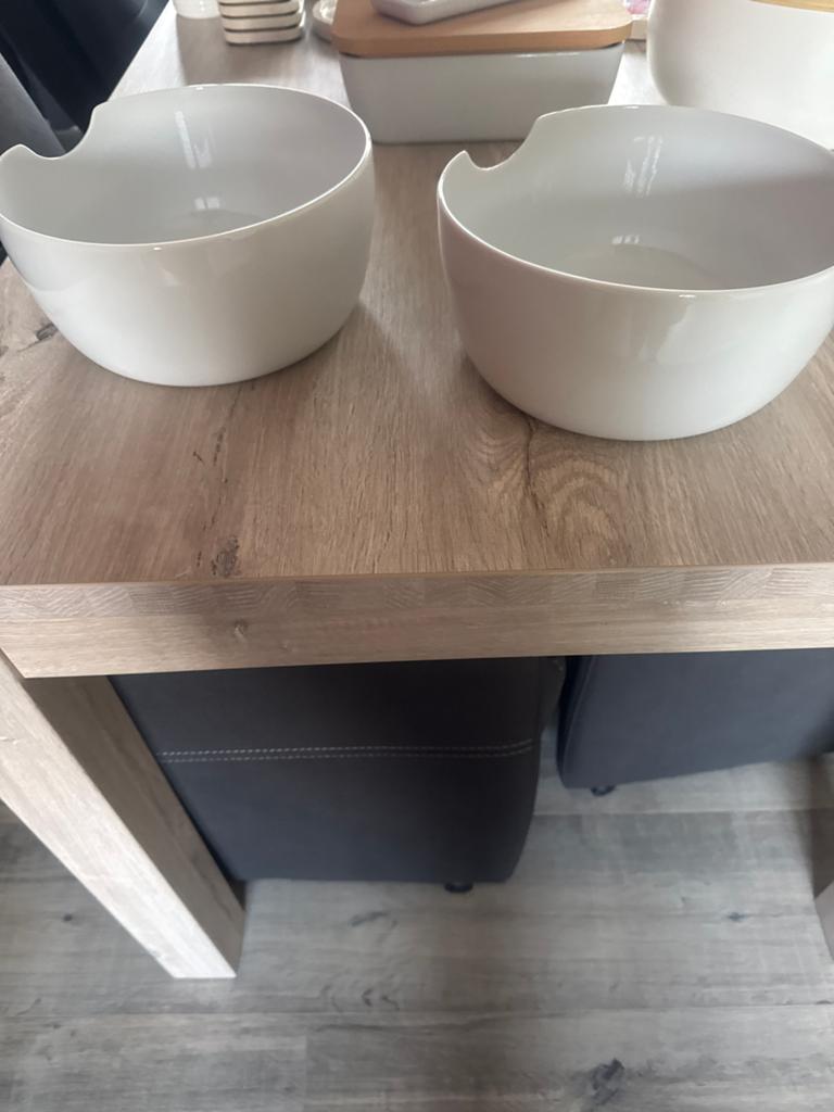 Brabantia kommen - Set van 2, Ophalen, Keramiek, Zo goed als nieuw, Kom(men)