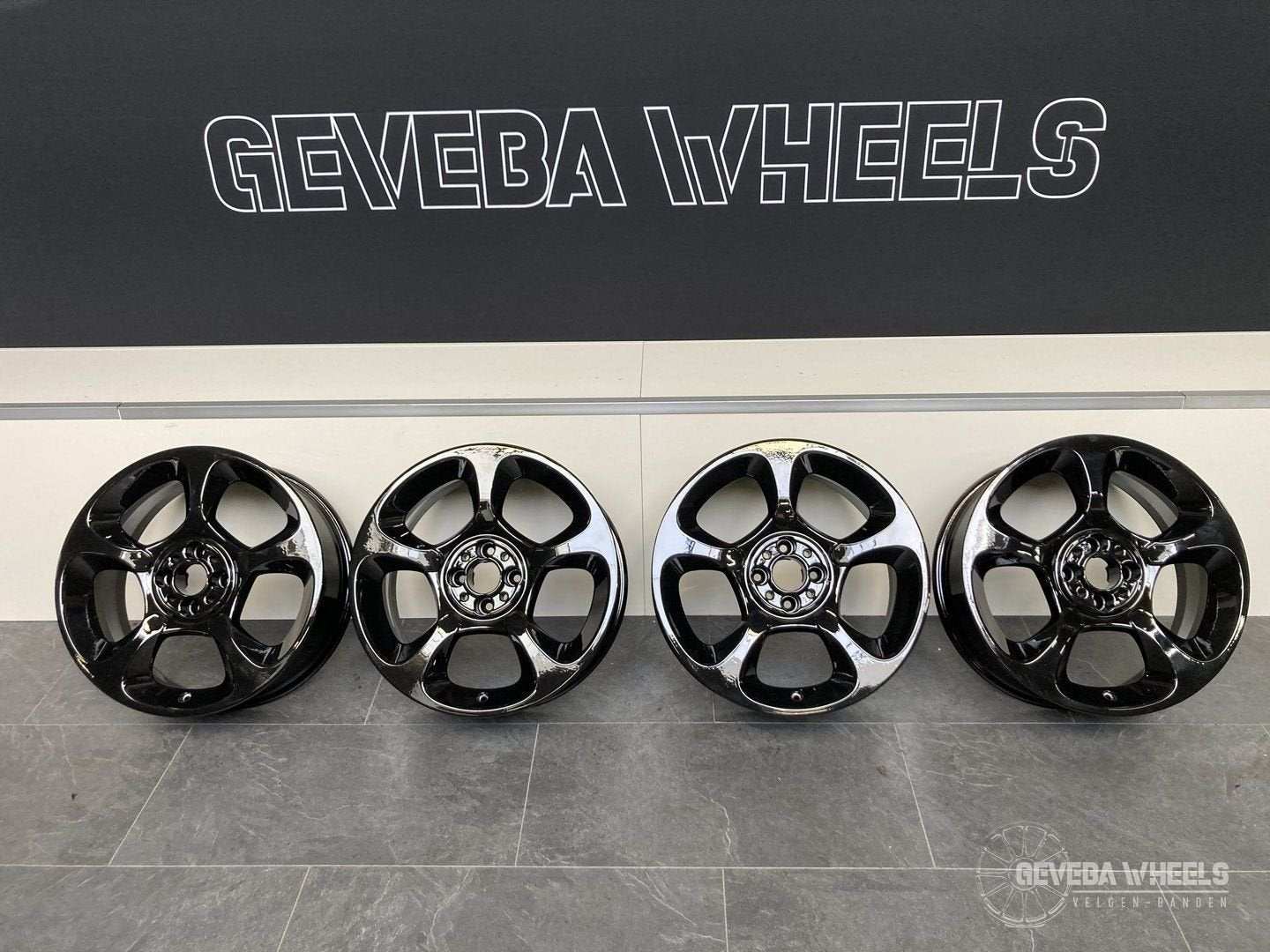 17” originele Fiat 500 Abarth velgen 4x98 130004512, Gebruikt, Velg(en), -, -