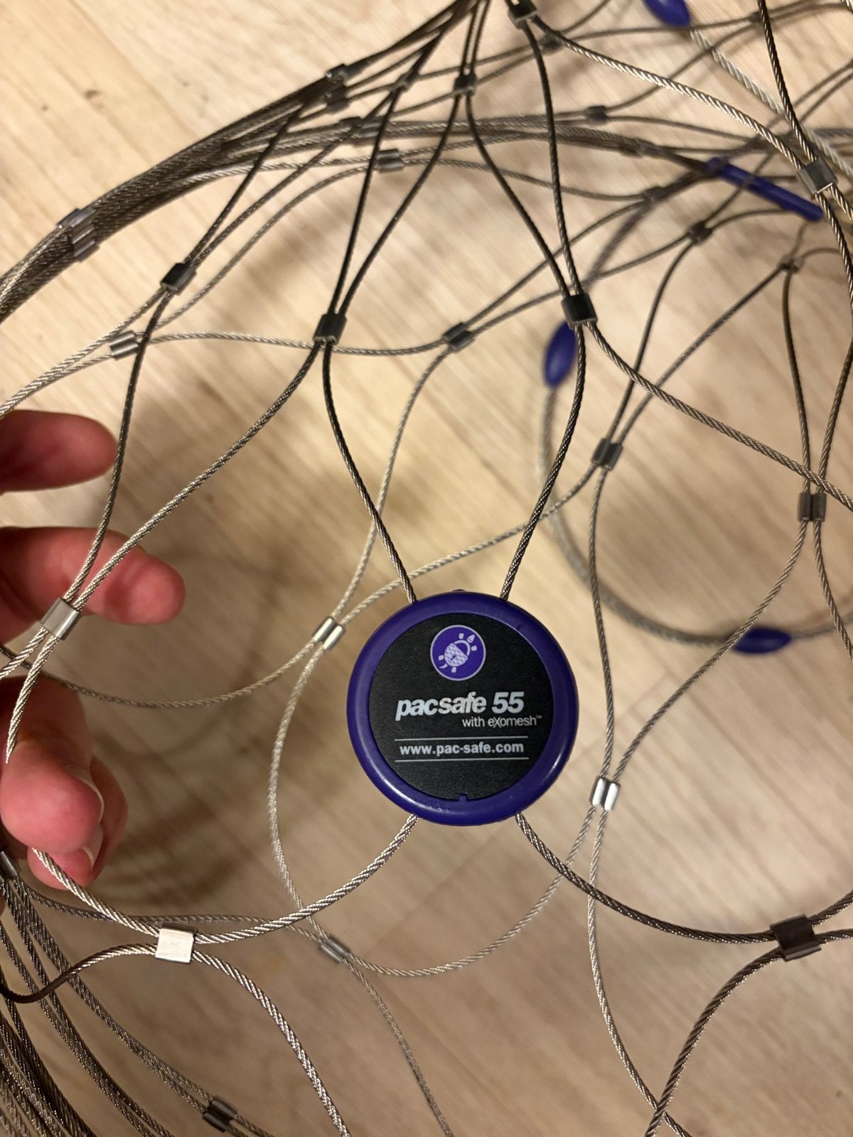 Pacsafe 55 met Exomesh - Anti-diefstal net, Ophalen of Verzenden, Zo goed als nieuw