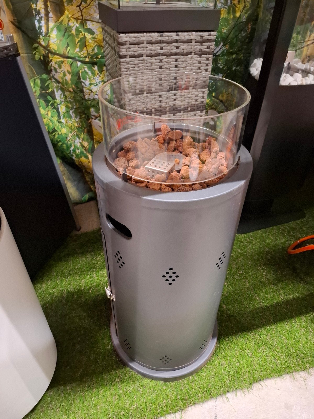 Sfeervolle gas vuurhaard voor de tuin - MAGAZIJNUITVERKOOP, Ophalen, Nieuw