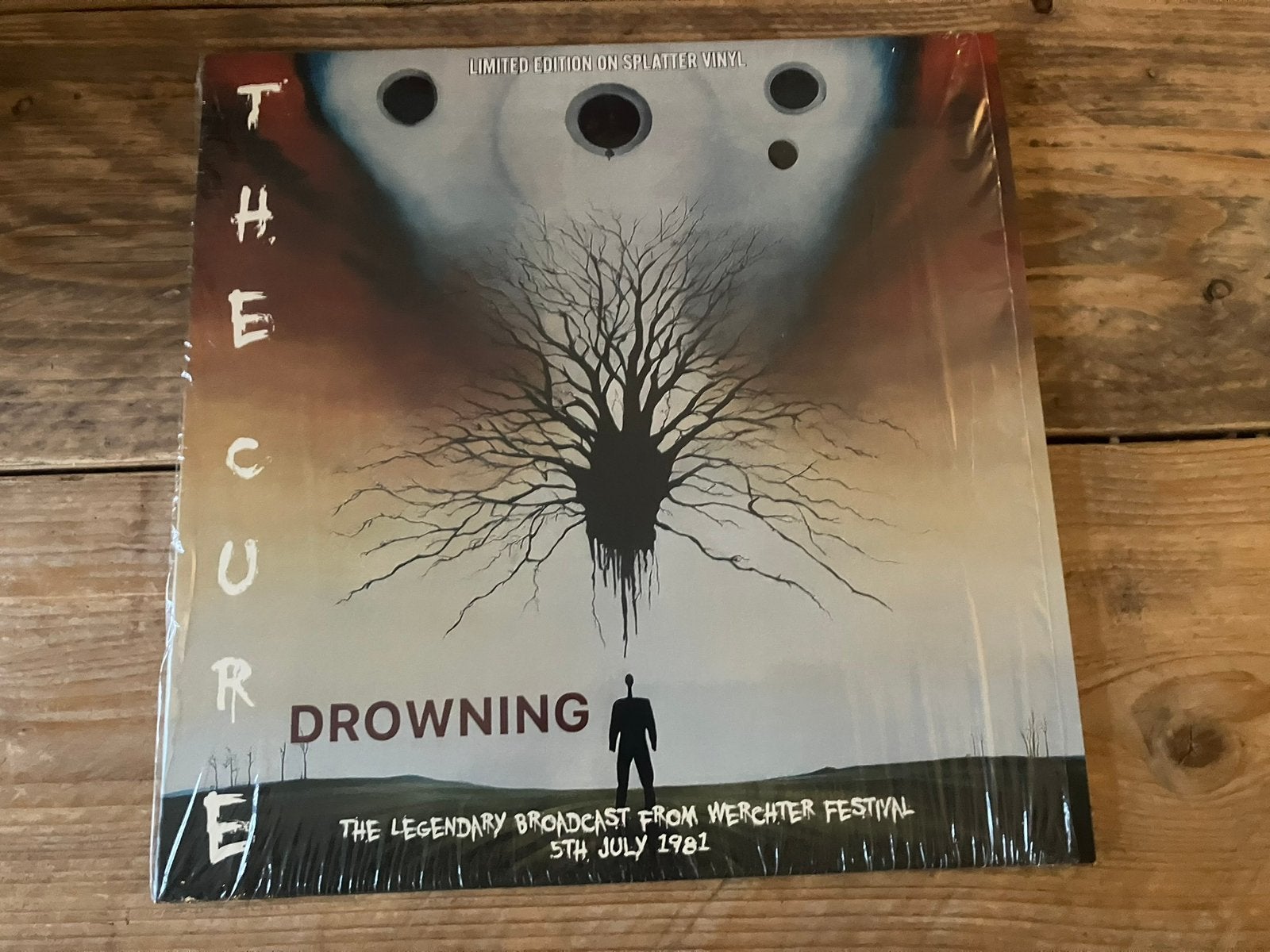 The Cure-“Drowning” Werchter Festival Belgie 5 Juli 1981, Cd's en Dvd's, Vinyl | Rock, Nieuw in verpakking, Geseald, Limited edition