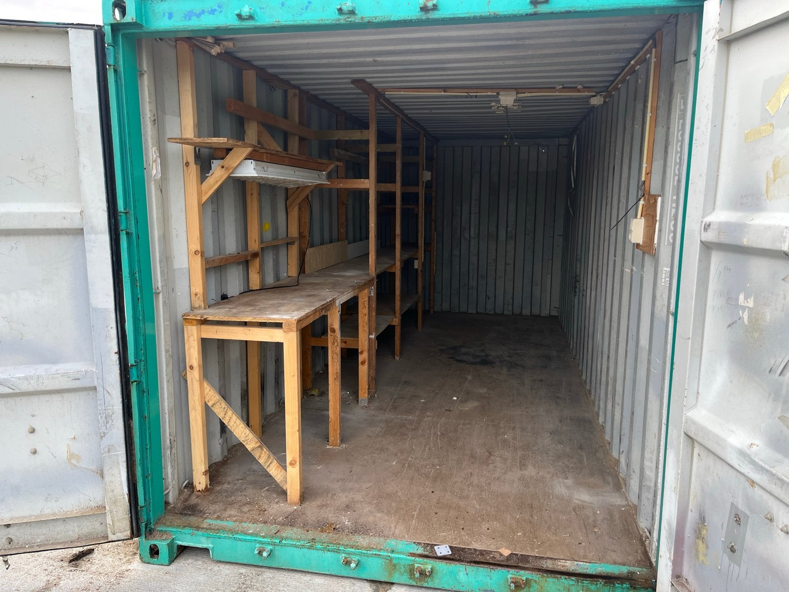 20ft Opslagcontainer / Zeecontainer - Wind- en Waterdicht, Ophalen