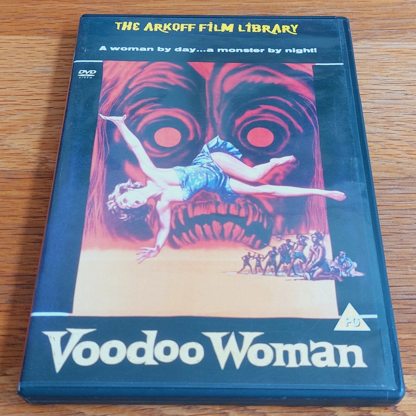 Voodoo Woman (1957) - Klassieke Horror DVD, Cd's en Dvd's, Nederlands, Vanaf 16 jaar, Monsters, Inclusief doosje