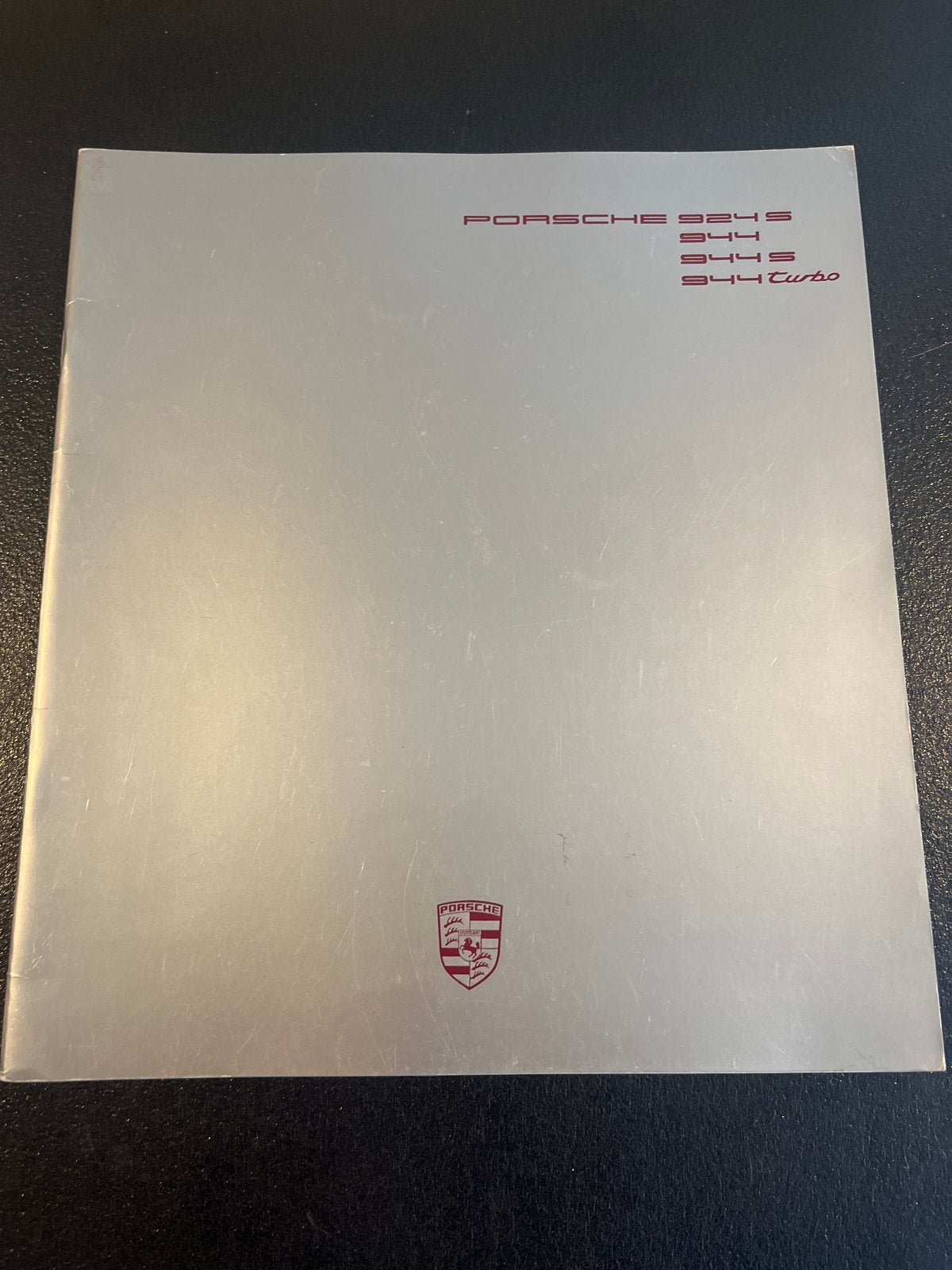 Porsche 924 944 Folder 1988 Duitstalig, Ophalen of Verzenden, Gelezen, Porsche