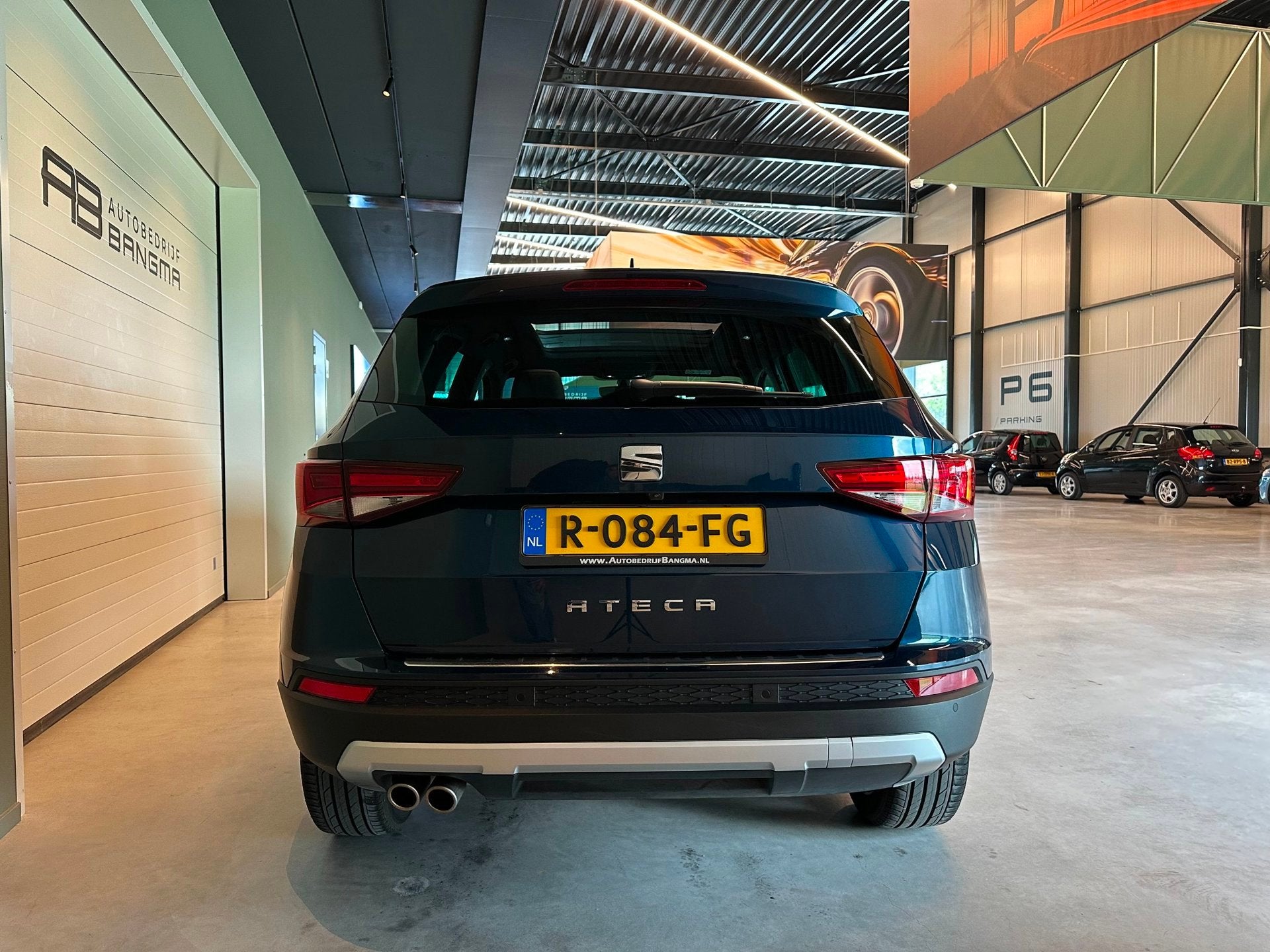 Seat Ateca 1.5 TSI AUTOMAAT XCELLENCE BUSINESS INTENSE|CLIMA, Auto's, Seat, 4 cilinders, Blauw, Bedrijf, Grijs