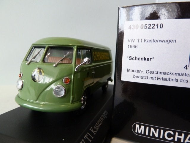 Minichamps Volkswagen T1 Schenker & Co 1963 1:43 430052210, Ophalen of Verzenden, Nieuw, Auto, MiniChamps