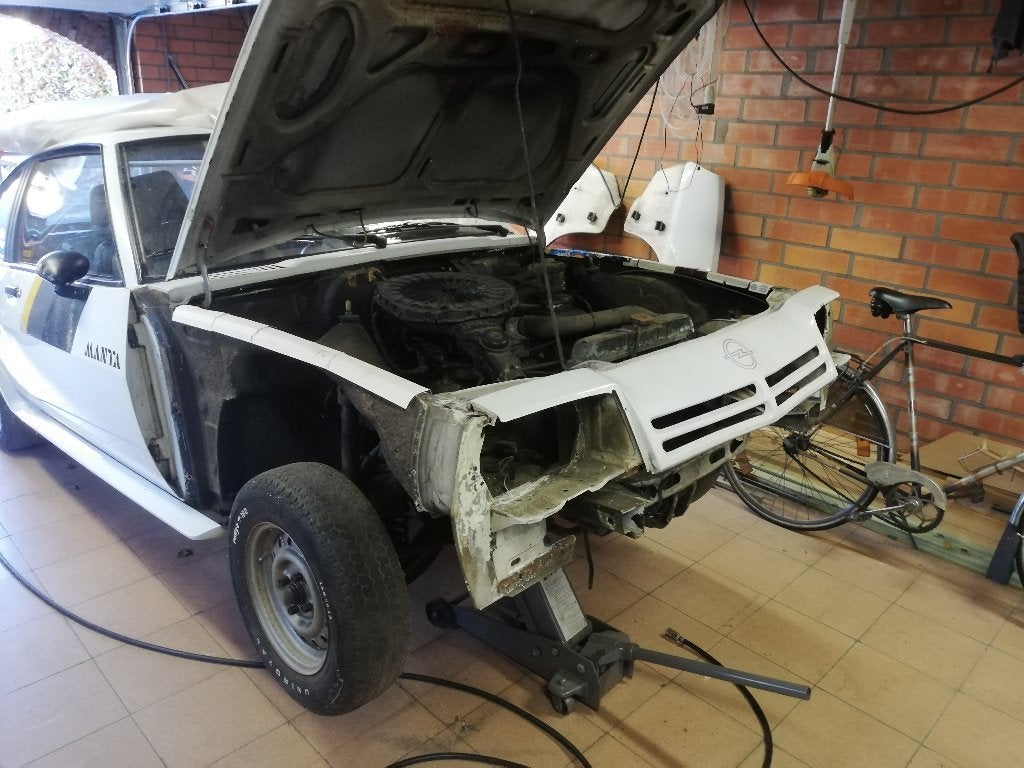 Motor 2.0 S CIH Opel Manta, Ophalen, Opel