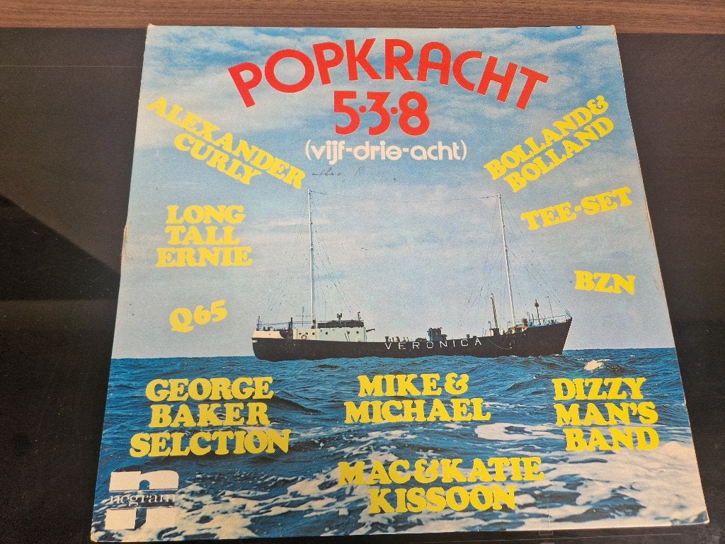 Popkracht 5•3•8 (Vijf-Drie-Acht), LP, Ophalen of Verzenden, Zo goed als nieuw, Pop