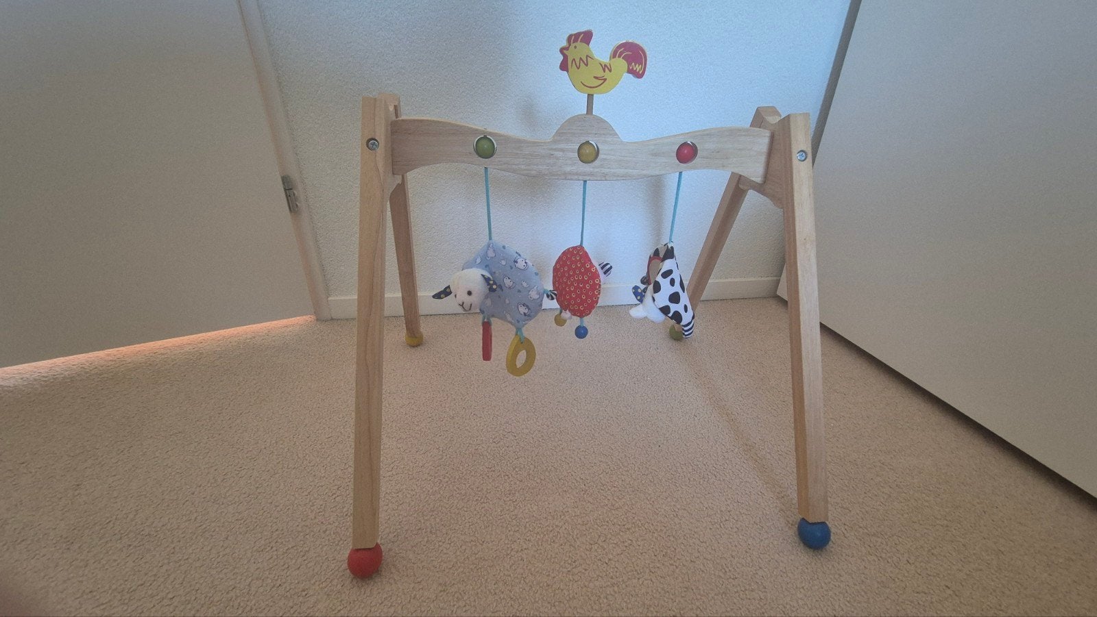 Houten Babygym met Speeltjes, Ophalen