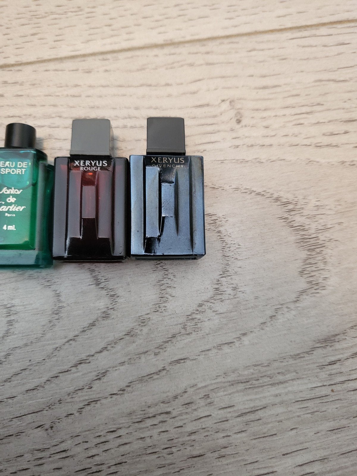 Miniatuur parfumflesjes: Cartier en Givenchy (nieuw), Ophalen of Verzenden, Nieuw