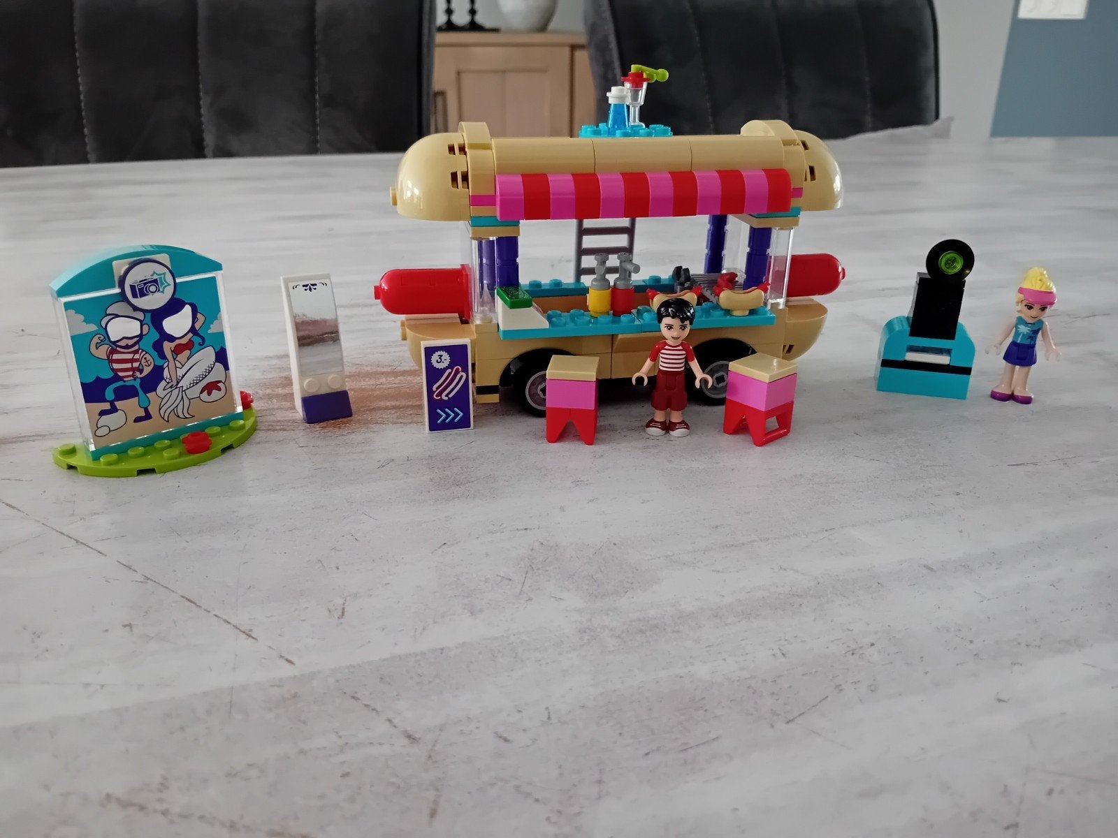 Lego Friends Pretpark Hotdog wagen, Ophalen, Gebruikt, Overige merken