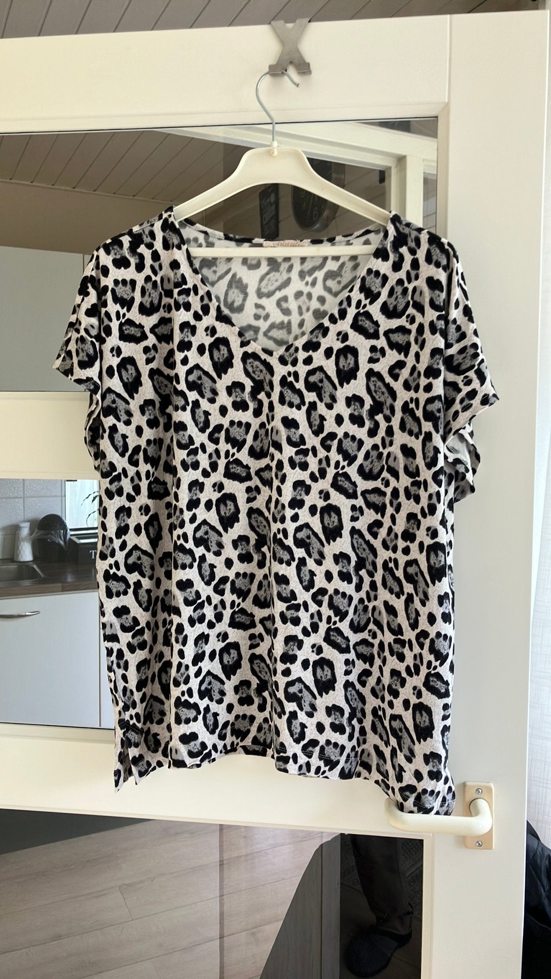 Norah mooi print shirt mt XXL, Ophalen of Verzenden, Zo goed als nieuw, Maat 46/48 (XL) of groter, Korte mouw