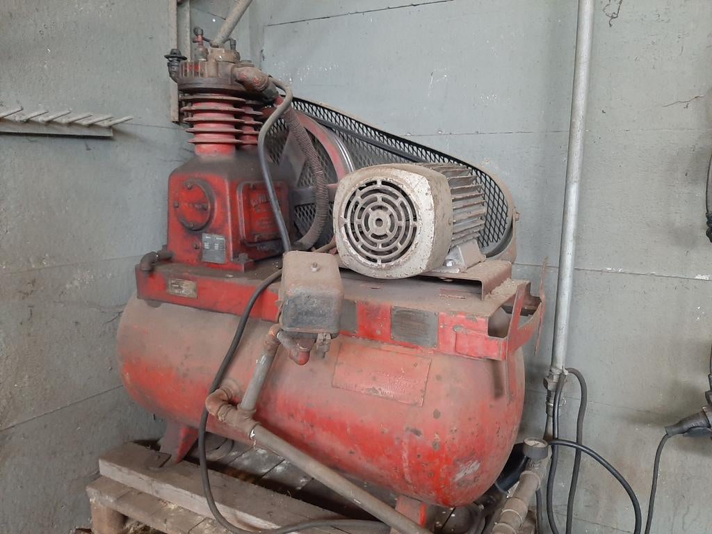 Devilbiss aircompressor, 100 liter of meer, Ophalen, Minder dan 200 liter/min