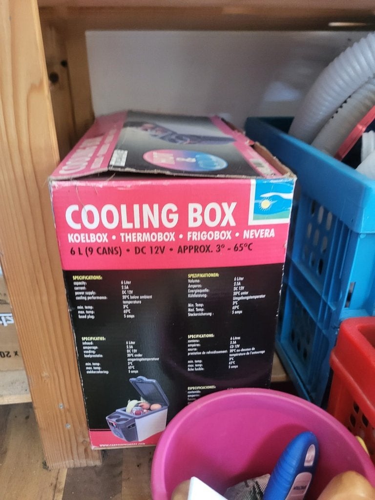 koelbox groot en klein, Caravans en Kamperen, Ophalen, Gebruikt, Koelbox, Elektrisch