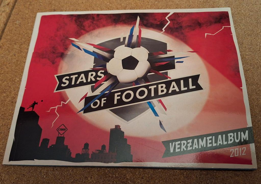 Stars of football verzamelalbum 2012, Ophalen of Verzenden, Zo goed als nieuw, Overige binnenlandse clubs, Poster, Plaatje of Sticker